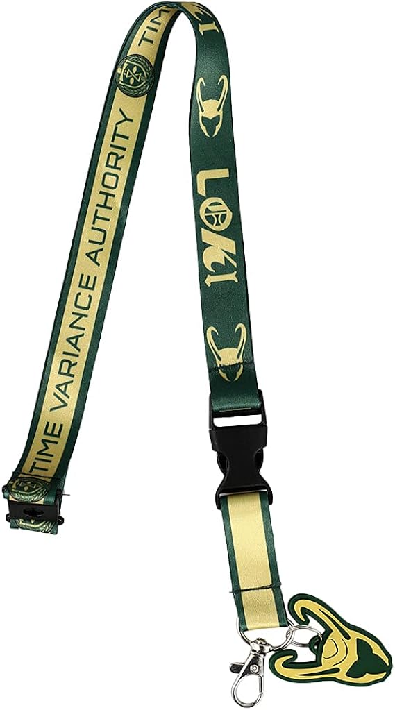 Loki TVA ID Badge Holder Breakaway Lanyard