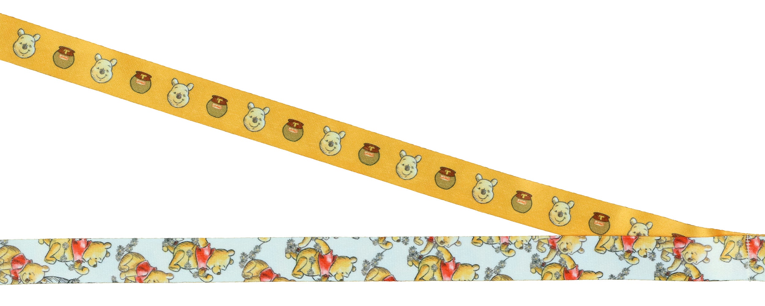 Disney Winnie the Pooh Hunny Pot Breakaway Lanyard ID Badge Holder with 2" Charm