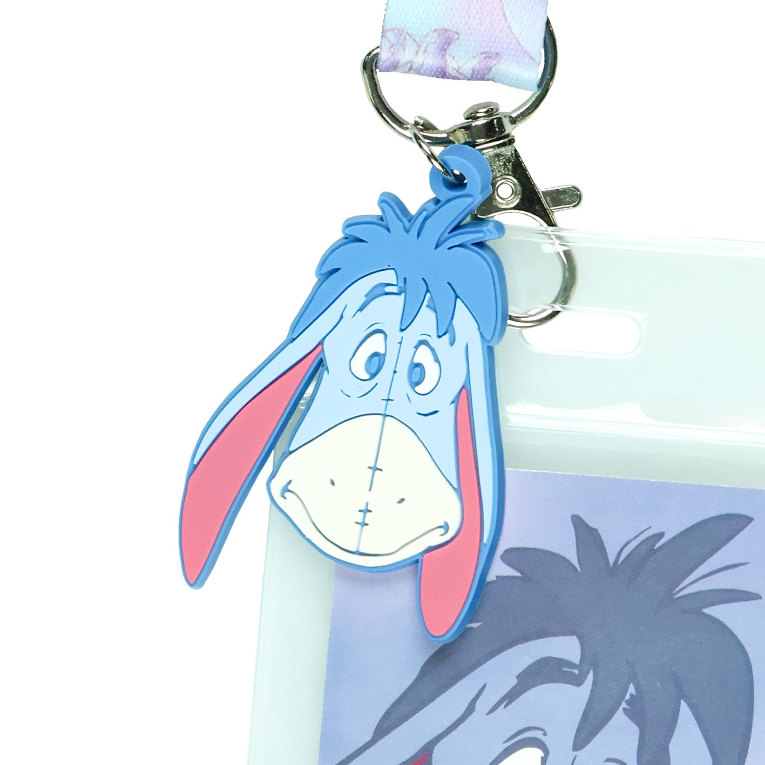 Disney Winnie the Pooh Eeyore See the Good Breakaway Lanyard ID Badge Holder