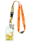 Disney Winnie the Pooh Bouncing Tigger Breakaway Lanyard ID Badge Holder