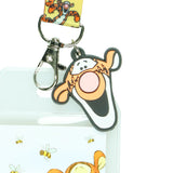 Disney Winnie the Pooh Bouncing Tigger Breakaway Lanyard ID Badge Holder