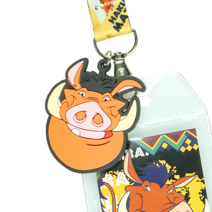 Disney The Lion King Hakuna Matata  Breakaway Lanyard ID Badge Holder
