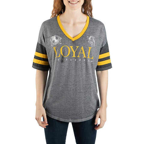 Harry Potter Quality and House Crest Womens' V-Neck T-Shirt