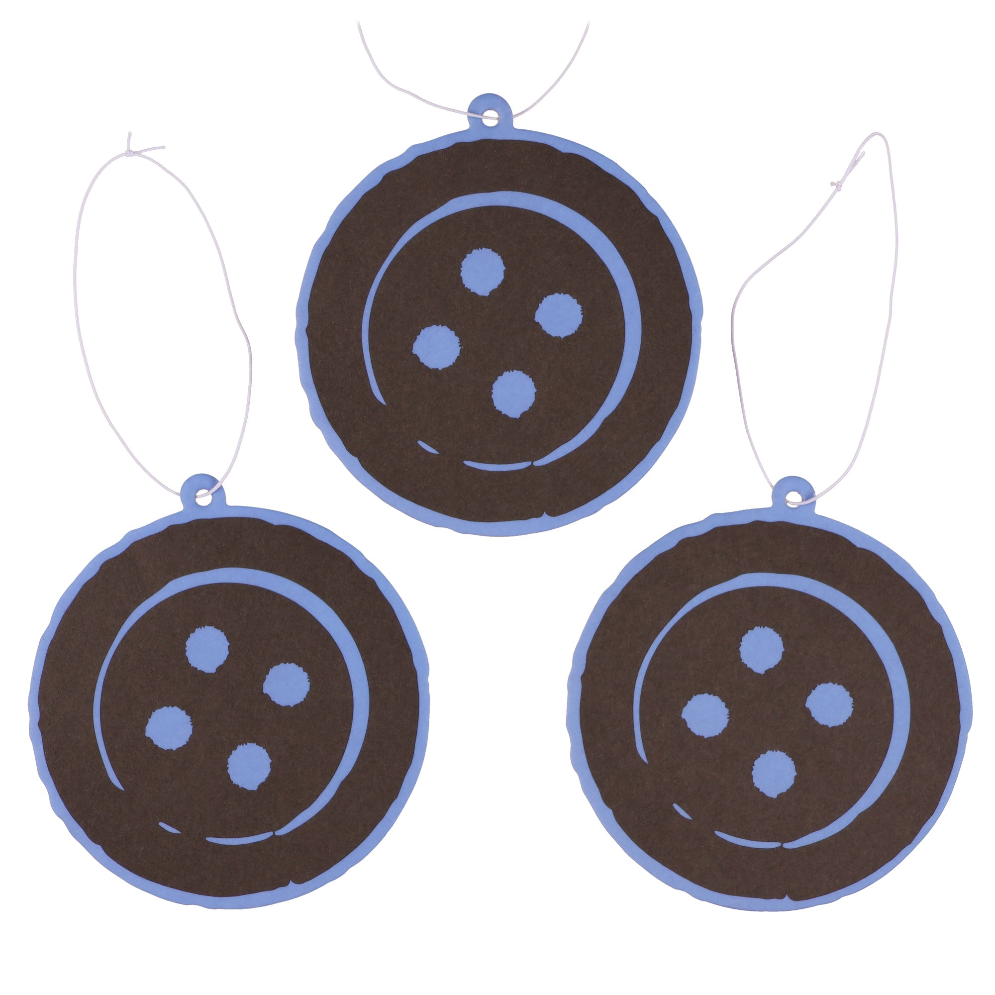 Coraline Double Sided Cardboard Hanging Air Freshener 3-Pack Set (Jasmine Scent)