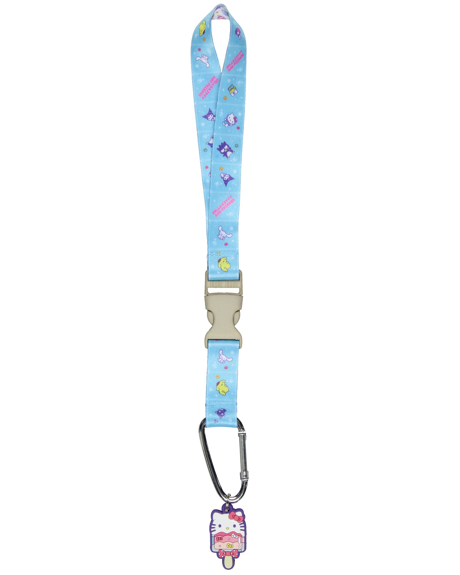Hello Kitty and Friends Wristlet Keychain Sweet Treats Wrist Lanyard for Keys