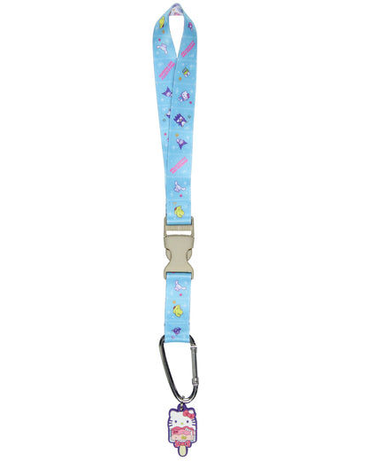 Hello Kitty and Friends Wristlet Keychain Sweet Treats Wrist Lanyard for Keys