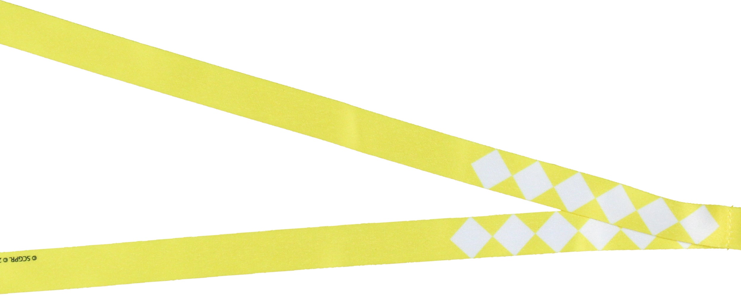 Power Rangers Yellow Ranger ID Lanyard Badge Holder Saber-Toothed Tiger Pendant
