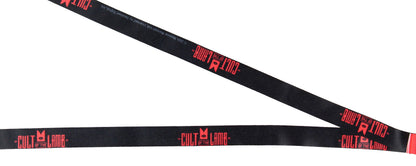 Cult Of The Lamb Video Game ID Lanyard Badge Holder Possessed Lamb Rubber Charm