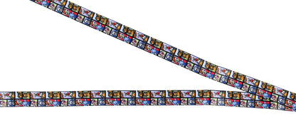 Garfield Comics Garfield & Friends ID Lanyard Badge Holder Garfield Rubber Charm