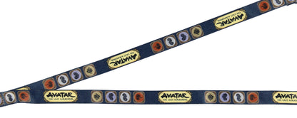 Avatar The Last Airbender ID Reversible Lanyard Badge Holder with Rubber Charm
