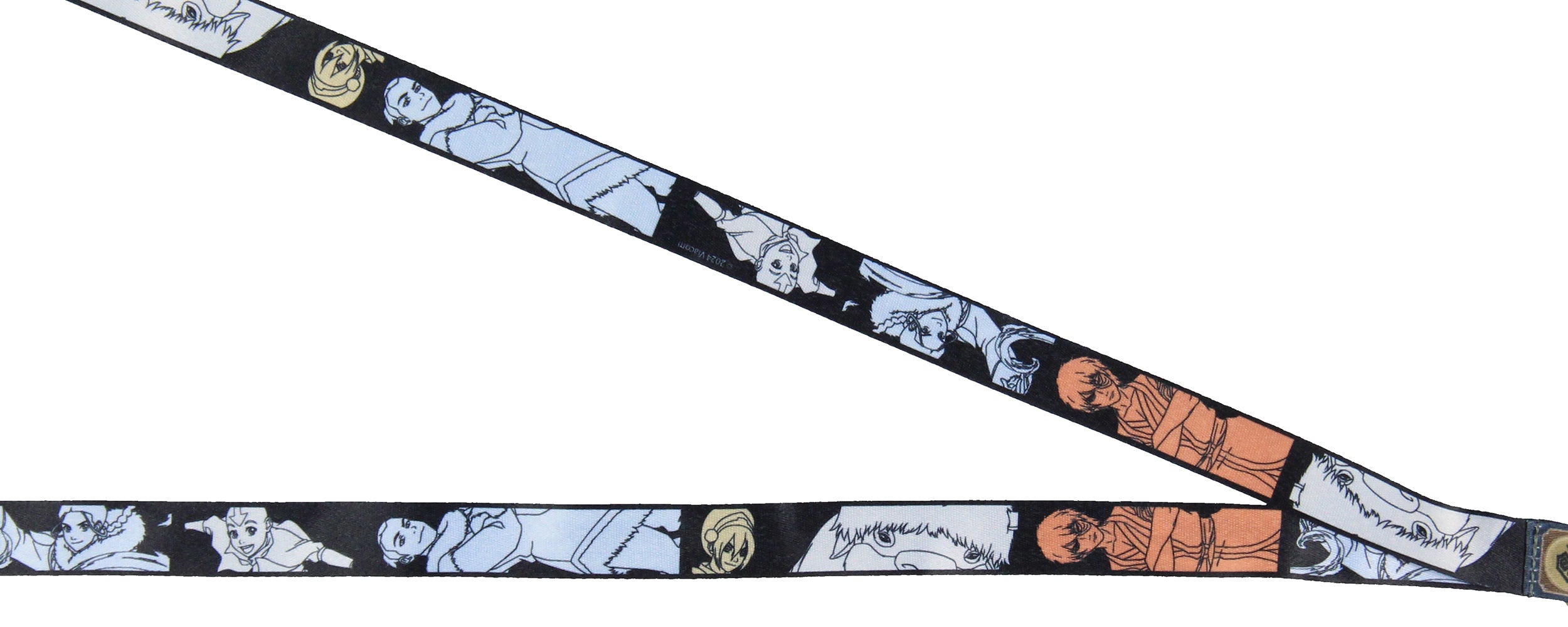 Avatar The Last Airbender ID Reversible Lanyard Badge Holder with Rubber Charm
