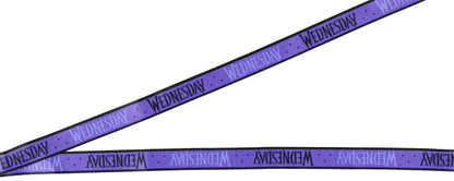 Wednesday TV Series ID Lanyard Badge Holder Wednesday Addams Thing Rubber Charm
