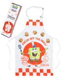 SpongeBob SquarePants Krusty Krab Krabby Patty Apron And Grill Metal Spatula Set