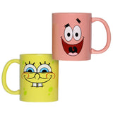 SpongeBob and Patrick Best Friends 2 Pack 11 oz Ceramic Coffee Mug