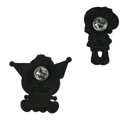 Hello Kitty X Kuromi Enamel Lapel Pin 2-Pack Set