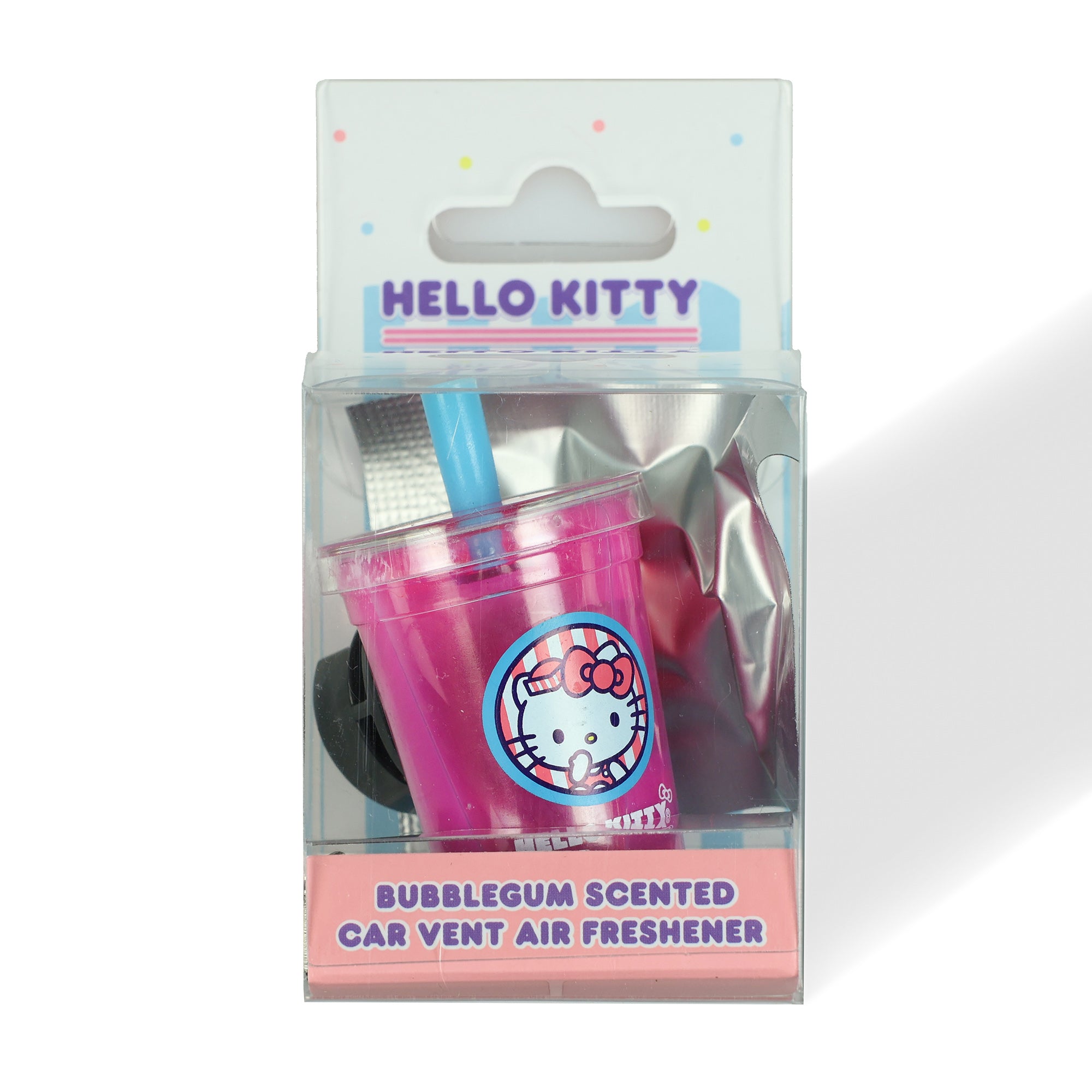 Hello Kitty Snack Shop To-Go Cup with Lid Design Car Vent Air Freshener