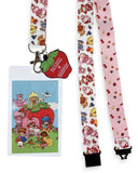 Strawberry Shortcake X Sanrio Hello Kitty & Friends Brakeaway Lanyard ID Holder