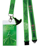 Wicked Breakaway Lanyard Elphaba Defy Gravity ID Holder With 2" Rubber Charm