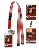 Saved By The Bell Lanyard Bayside High Breakaway ID Badge Holder Keychain