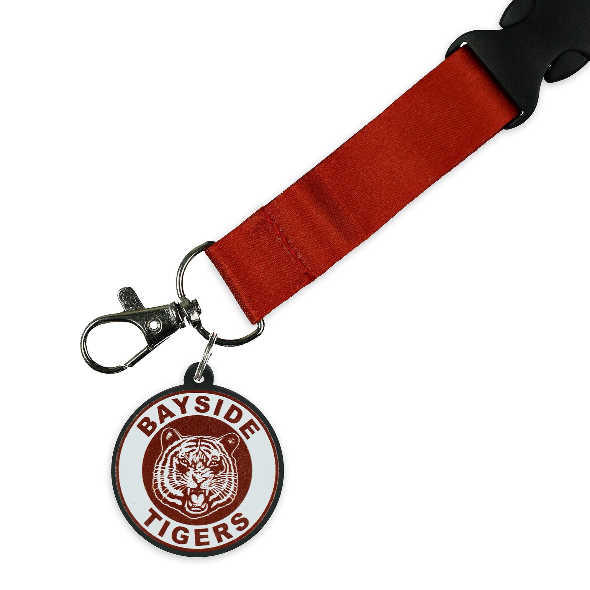 Saved By The Bell Lanyard Bayside High Breakaway ID Badge Holder Keychain