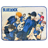 Blue Lock Blanket Yoichi Meguru Hyoma Rensuke Anime Fleece Blanket 45"X 60"