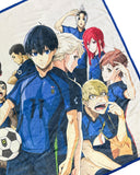 Blue Lock Blanket Yoichi Meguru Hyoma Rensuke Anime Fleece Blanket 45"X 60"