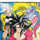 Dragon Ball Gt Blanket Super Saiyan 4 Baby Pan Uub Fleece Throw 45" X 60"