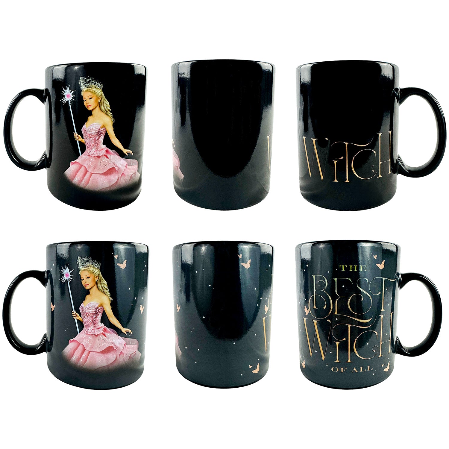 Wicked Mug Glinda The Best Witch of All Color Changing 16 oz Heat Reactive Cup