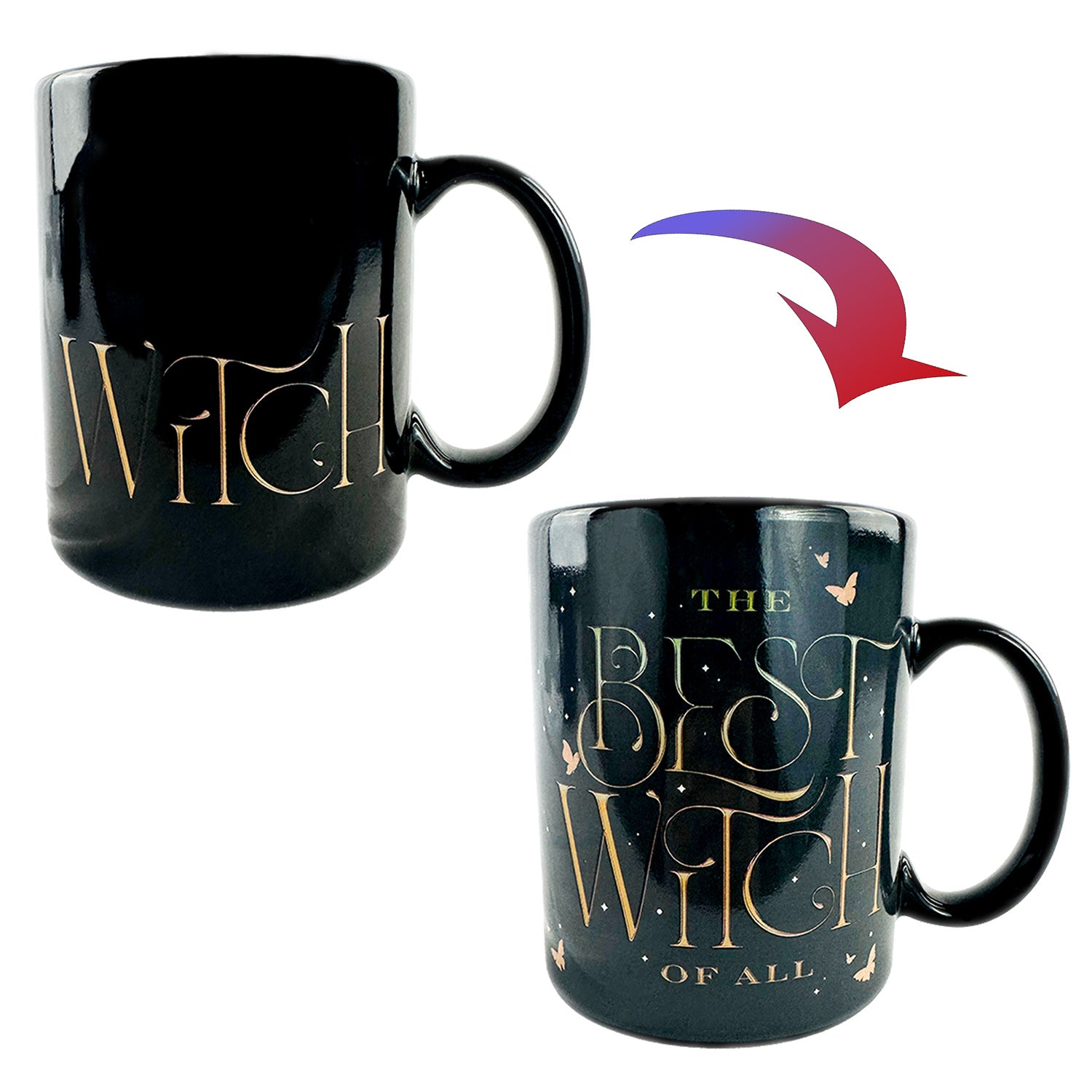 Wicked Mug Glinda The Best Witch of All Color Changing 16 oz Heat Reactive Cup