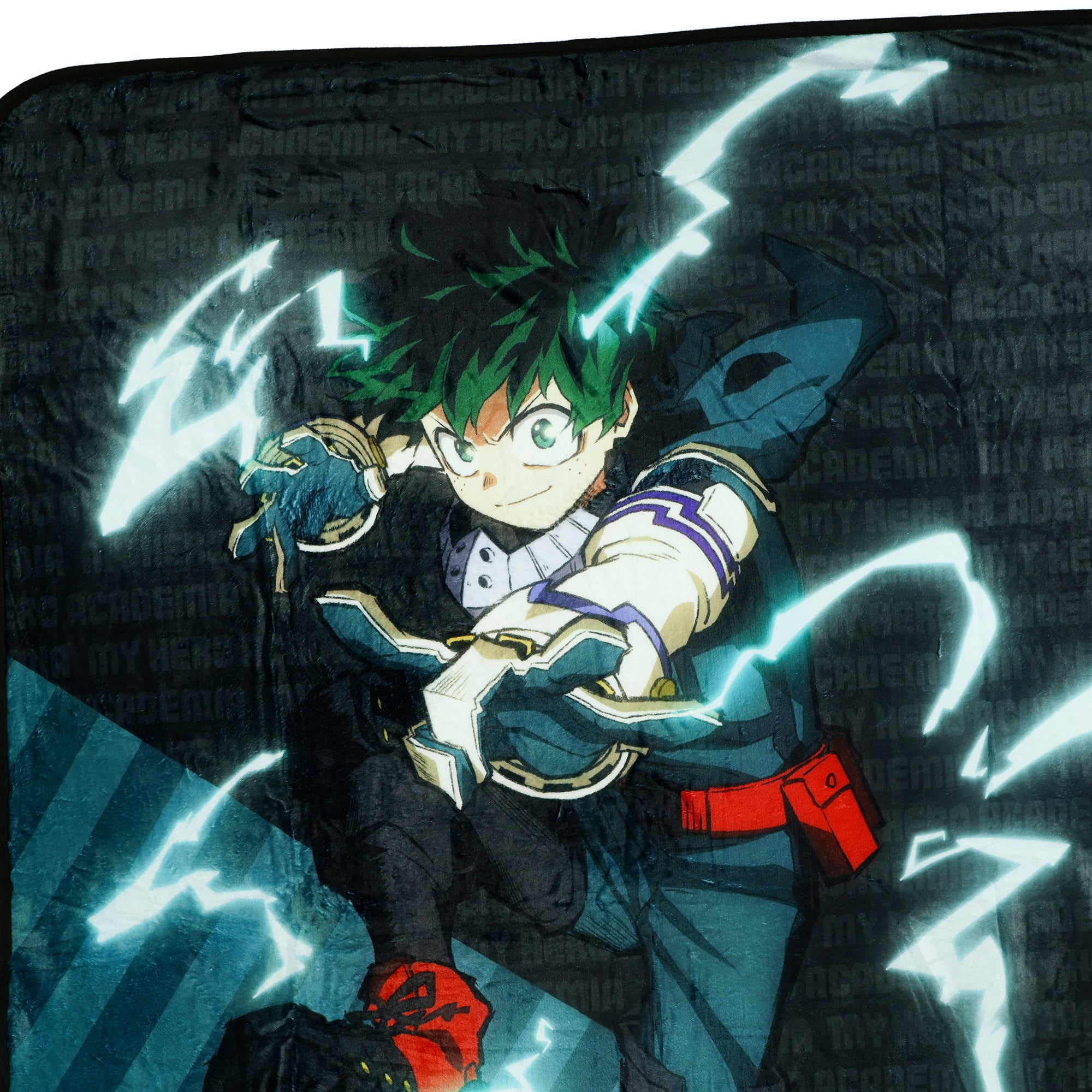 My Hero Academia  Izuku Midoriya Soft Plush Lightweight Throw Blanket 45" X 60"