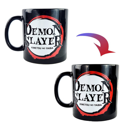 Demon Slayer Mug Thermal Magic Scene Changing 15 oz Ceramic Coffee Cup
