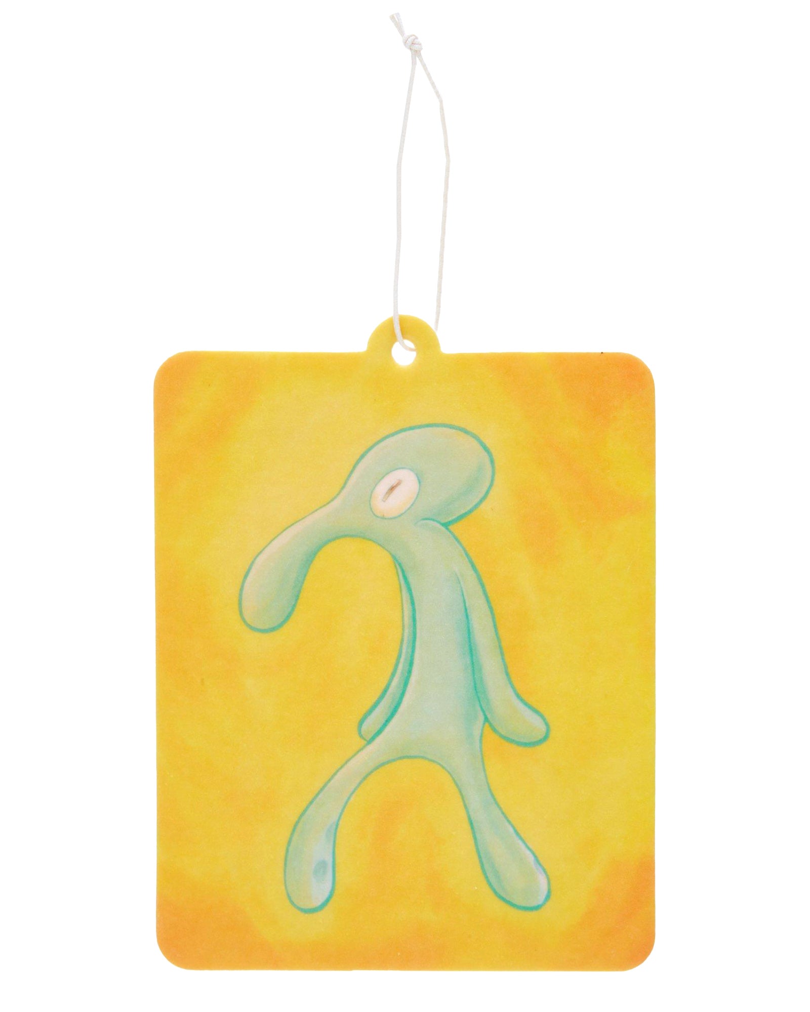 SpongeBob SquarePants Squidward Cardboard Hanging Air Freshener- Mango Scent