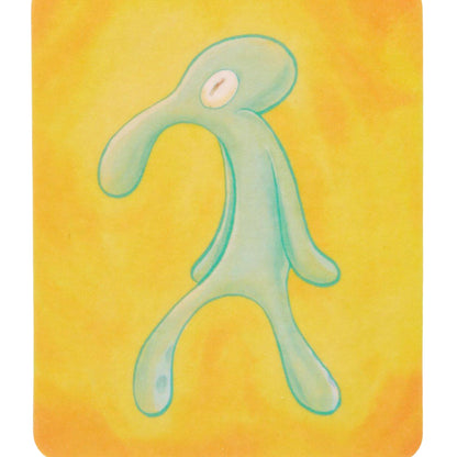 SpongeBob SquarePants Squidward Cardboard Hanging Air Freshener- Mango Scent