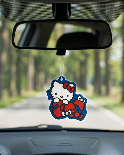 Sanrio Hello Kitty Car Air Fresheners Strawberry Scented, 3 Pack Hanging Set