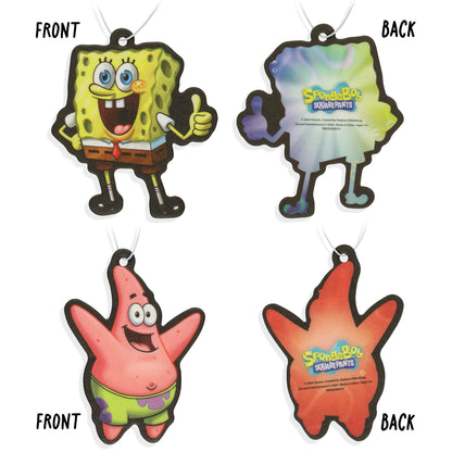 Nickelodeon SpongeBob SquarePants Car Air Fresheners Assorted Scents, 6 Pack Set