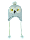 Harry Potter Beanie Hedwig Owl Costume Laplander Hat Pom Beanie