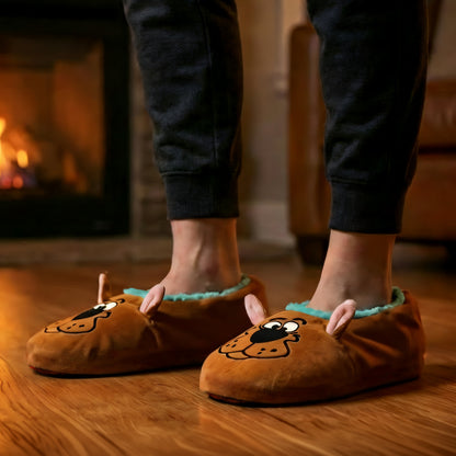 Scooby Doo Slipper Socks With Tie Dye Mystery Machine No-Slip Sole
