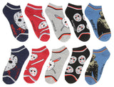 Friday The 13th Adult Jason Voorhees Hockey Mask Ankle Socks 5PK