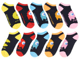 Pacman Arcade Game Women And Men 5 Pack Ankle Socks