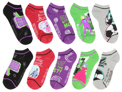 Beetlejuice Movie Scenes Adult Unisex Ankle Socks 5 Pack