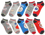 Nickelodeon Ren and Stimpy Cartoon Character Ankle Unisex No Show Socks