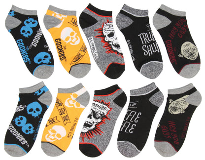 The Goonies Mix And Match Adult 5 Pack Ankle Socks