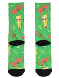 A Christmas Story Leg Lamp Sublimated All Over Print Crew Socks