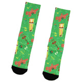 A Christmas Story Leg Lamp Sublimated All Over Print Crew Socks