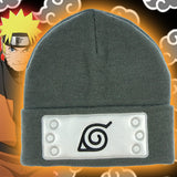 Naruto Shippuden Collection Leaf Village Headband Costume Beanie Skull Cap