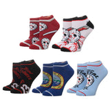 Friday The 13th Camp Crystal Lake Jason Ankle Socks 5PK for Men and Woman