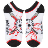 Friday The 13th Camp Crystal Lake Jason Ankle Socks 5PK for Men and Woman