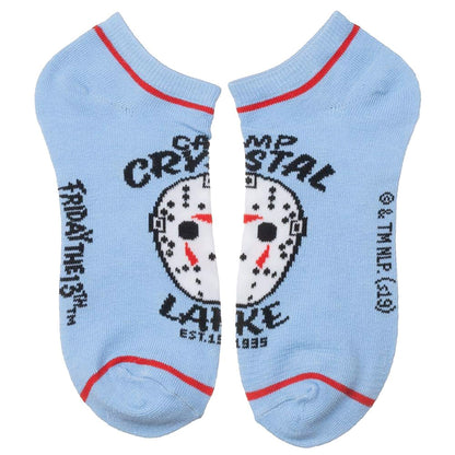 Friday The 13th Camp Crystal Lake Jason Ankle Socks 5PK for Men and Woman