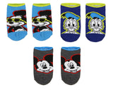 Disney Mickey Mouse And Friends Little Boys' Kids Ankle No Show Socks 5 Pairs