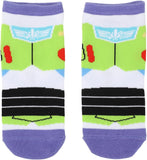 Disney Pixar Character Outfits and Faces Mix and Match Ankle Socks 5 Pair Pack